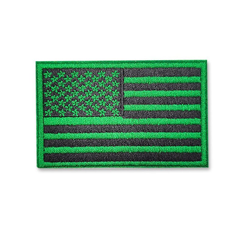 （2"X1"）Small - sized American flag embroidered patch - TaglyCharm