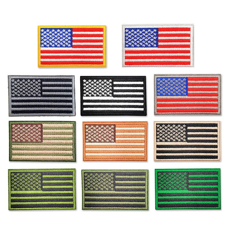 （2"X1"）Small - sized American flag embroidered patch - TaglyCharm