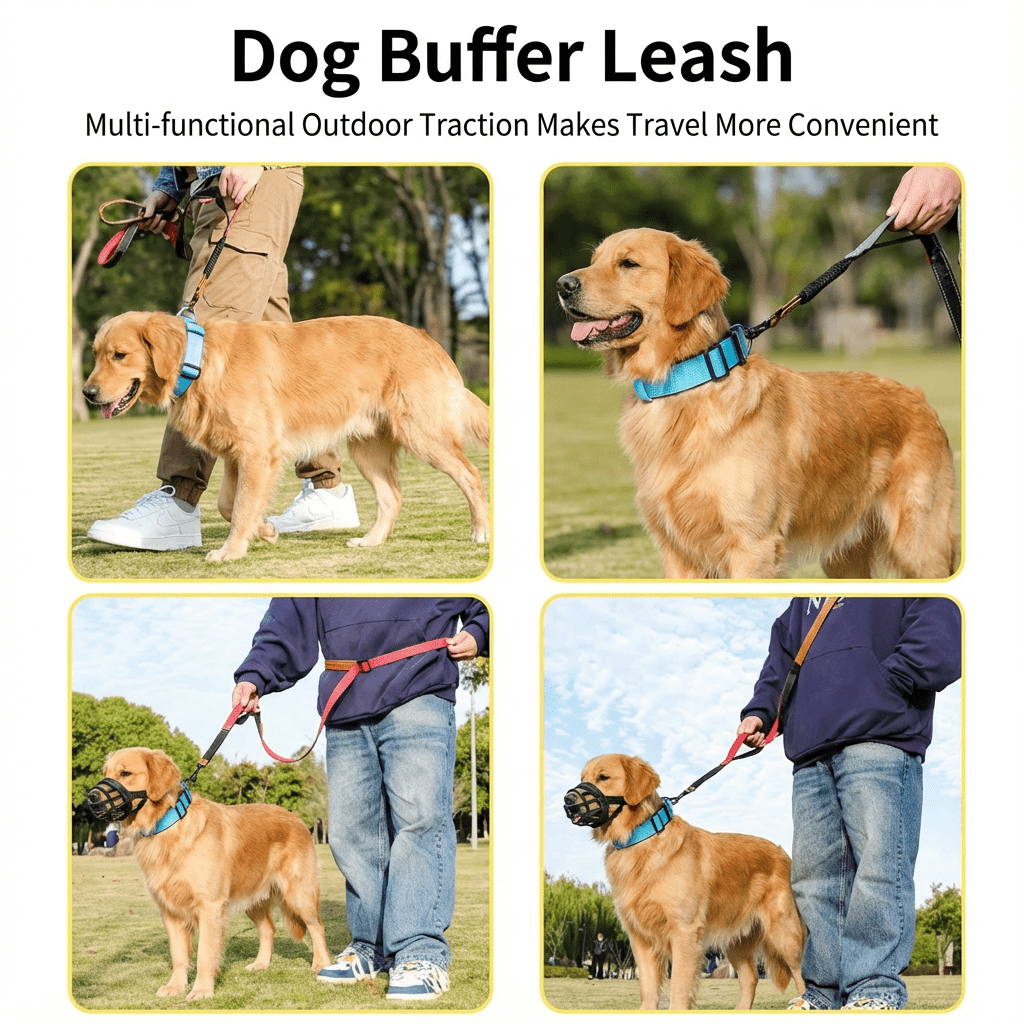 6ft Tactical Bungee Leash with Frog Clip / Locking Carabiner - TaglyCharm