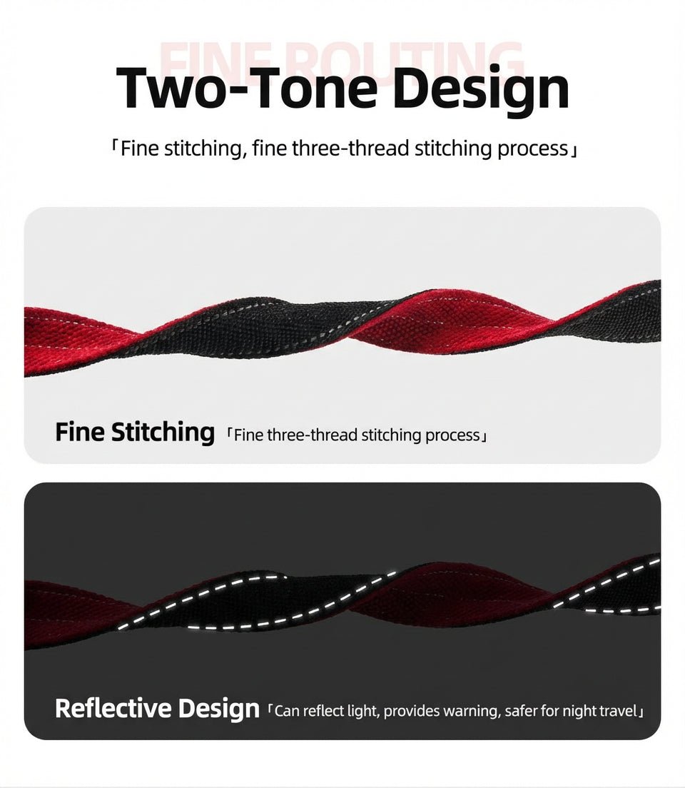 6ft Tactical Bungee Leash with Frog Clip / Locking Carabiner - TaglyCharm