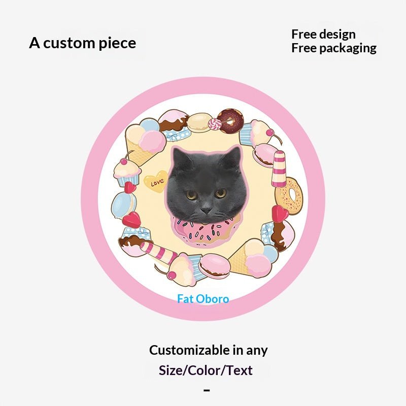 Customized Faux Cashmere Carpet with Pet Pictures - TaglyCharm