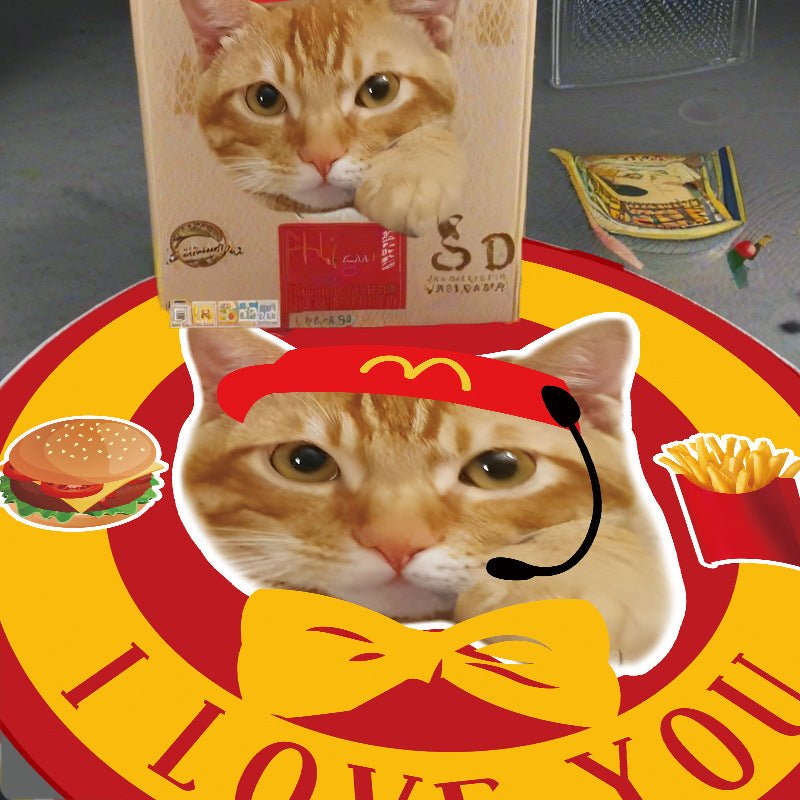 Customized Faux Cashmere Carpet with Pet Pictures - TaglyCharm