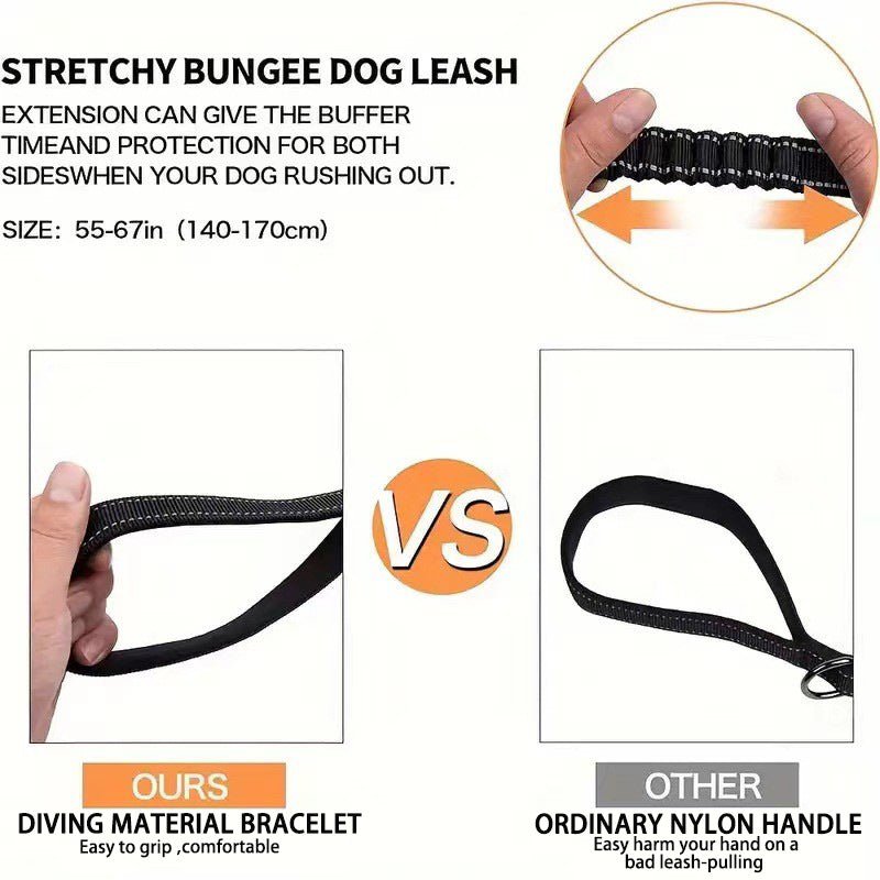 Frog Buckle Retractable Dog Leash - TaglyCharm