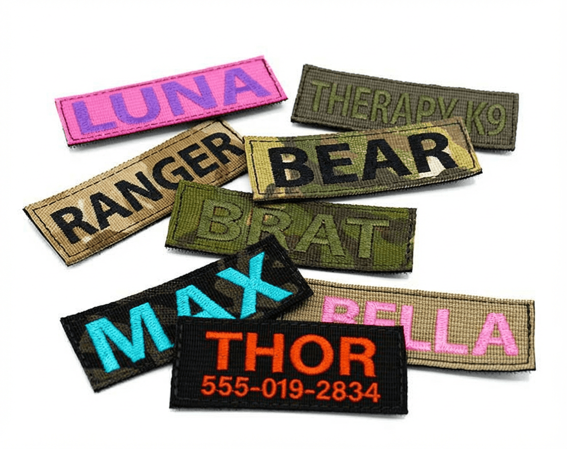 Personalized customization Patch (4.5 x 1.5 Inch) - TaglyCharm
