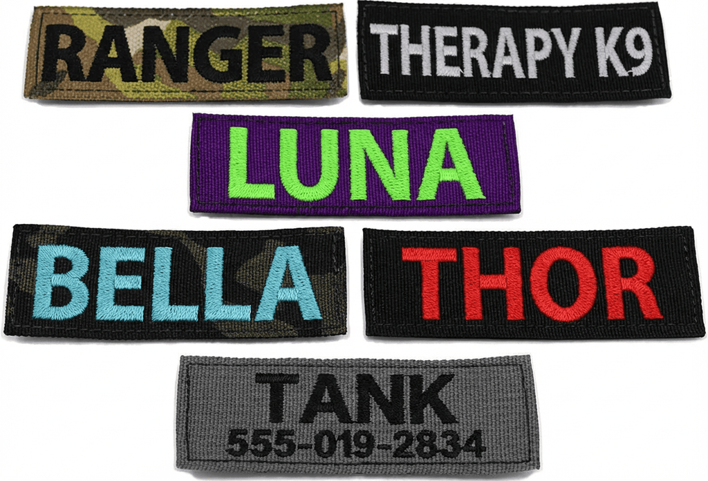 Personalized customization Patch (4.5 x 1.5 Inch) - TaglyCharm