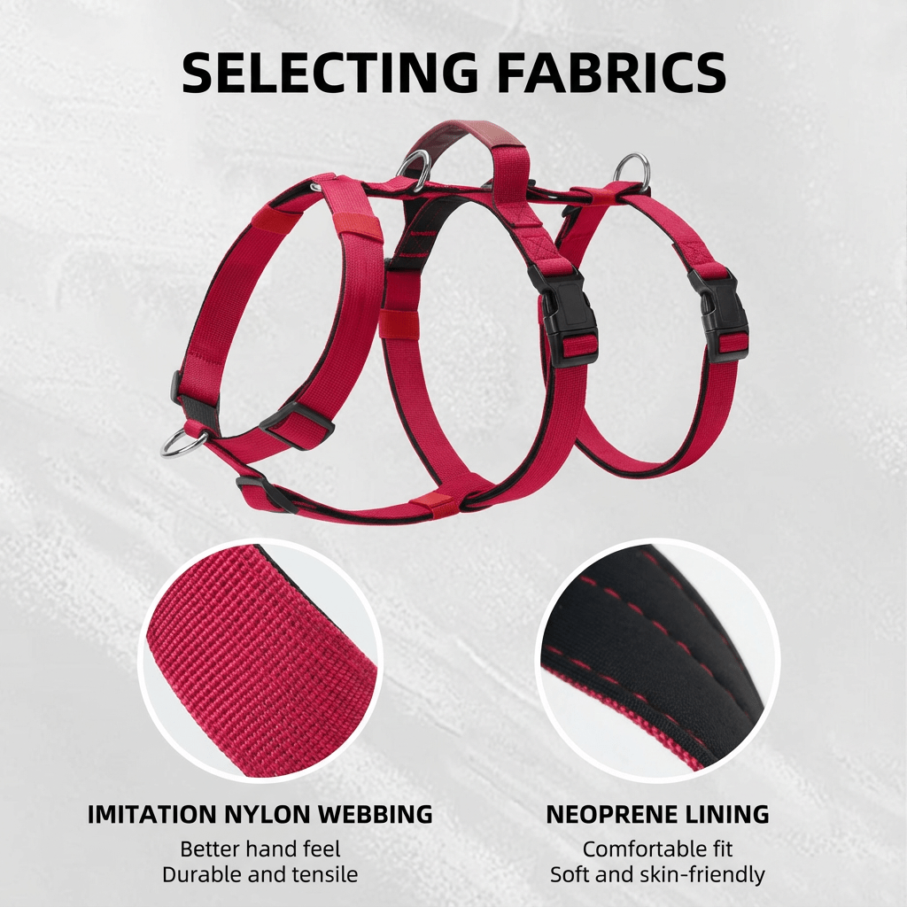 Premium Adjustable Dog Harness – Comfort, Control, and Durability - TaglyCharm