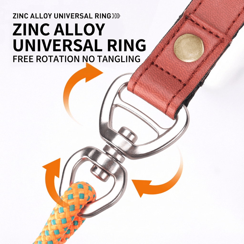 Premium Climbing Rope Dog Training Slip Lead with Anti - Choke Stopper - TaglyCharm