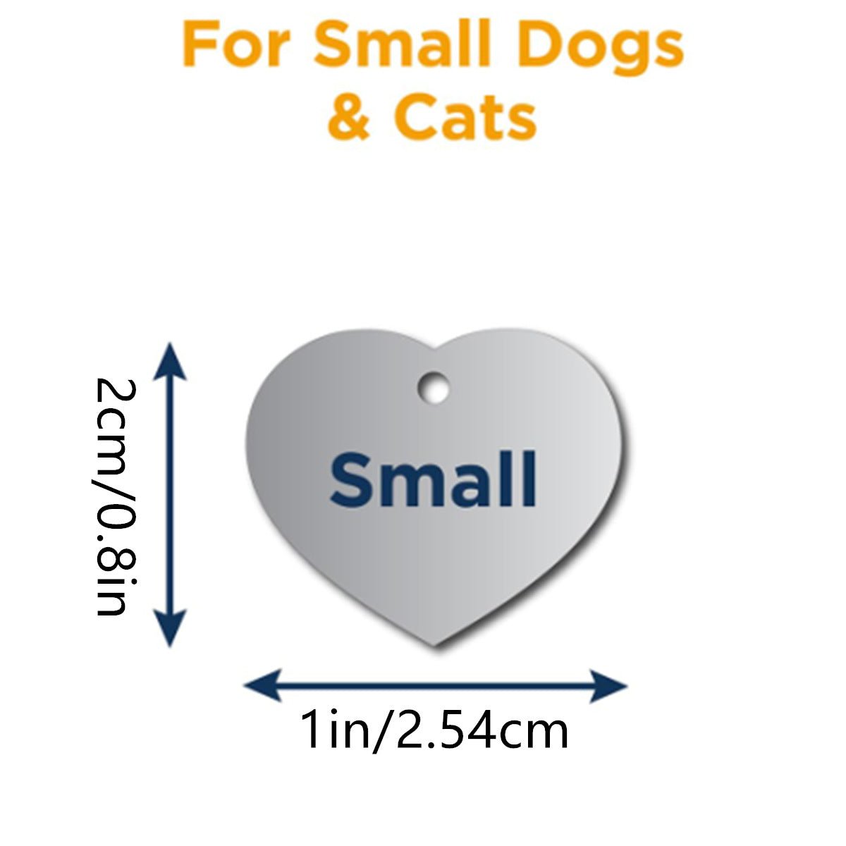 Silent & Secure: Personalized Slide - On Pet ID Tag (No Jingle) - TaglyCharm