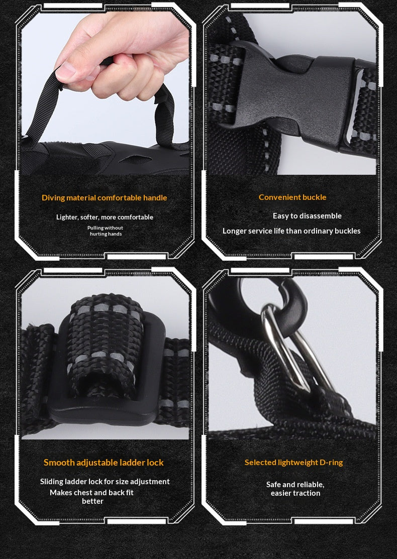 Tactical Cat Harness: Escape - Proof Vest with Control Handle - TaglyCharm