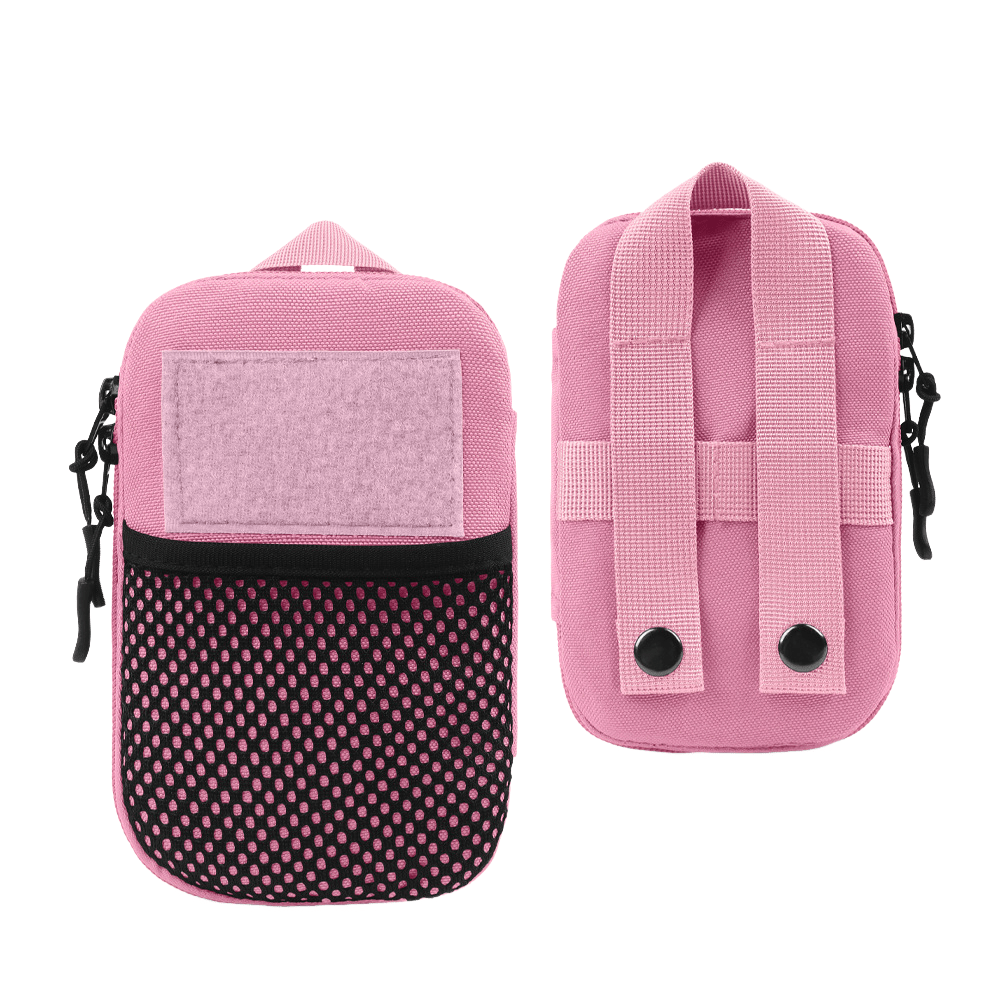 Tactical Dog Harness MOLLE Pouch | Water - Resistant Oxford Utility Bag with Zippers - TaglyCharm