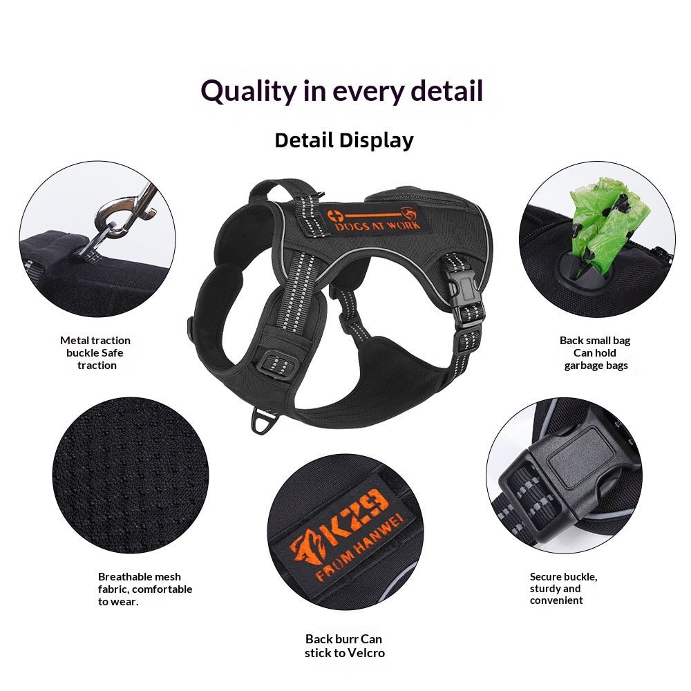 Vest - style Tactical Harness - TaglyCharm