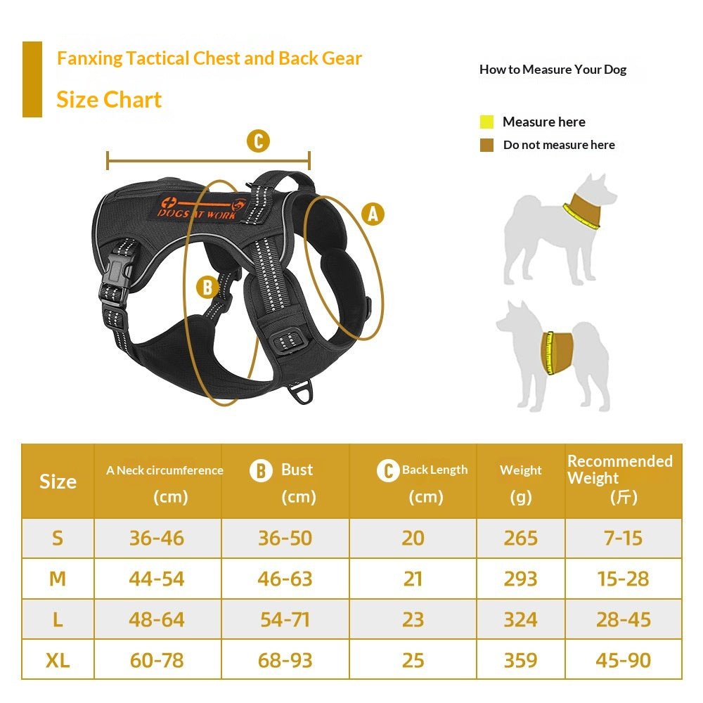 Vest - style Tactical Harness - TaglyCharm